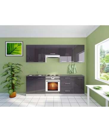 Cuisine équipée de 2m40 DAVINA Cuisine équipée de 2m40 DAVINA