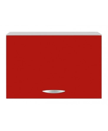 Meuble capot 1 porte 60cm rouge Meuble capot 1 porte 60cm rouge