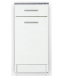 Élément bas 1 porte 1 tiroir 40cm