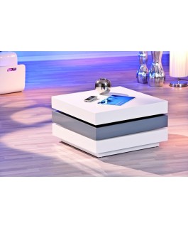 Table basse blanche Trilo