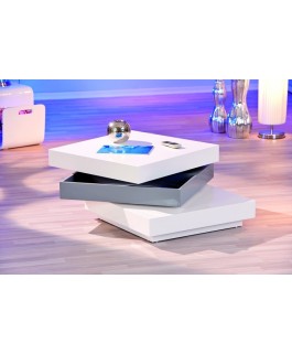 Table basse blanche Trilo