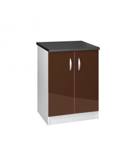 Élément bas 2 portes 60cm OXANE - cappuccino