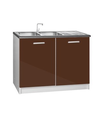 Élément sous-évier 2 portes 120cm Élément sous-évier 2 portes 120cm