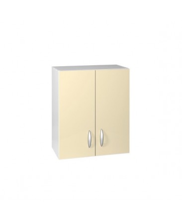 Meuble haut 2 portes 60cm OXANE crème Meuble haut 2 portes 60cm OXANE crème