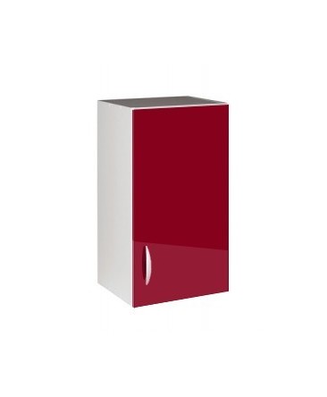 Meuble cuisine haut 1 porte 40cm OXANE bordeaux