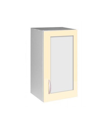Élément haut 1 porte vitrine 40cm Élément haut 1 porte vitrine 40cm