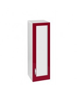 Colonne haut 1 porte vitrine 120 x 40cm