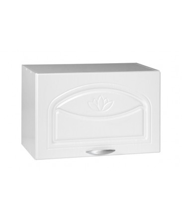 Meuble capot 1 porte 60cm blanc