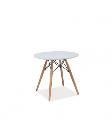 Table ronde scandinave SOHO inspiration Eames