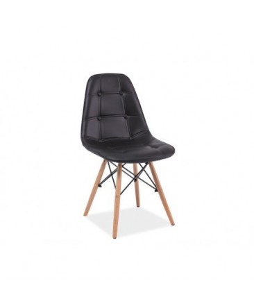 Chaise AXEL dsw aspect boutonné style scandinave Chaise AXEL dsw aspect boutonné style scandinave