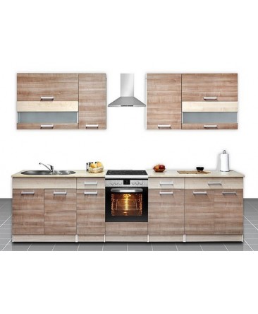 Cuisine équipée de 2m60 CAMILLE Cuisine équipée de 2m60 CAMILLE