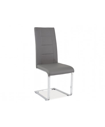 Chaise design JANYS  en simili-cuir