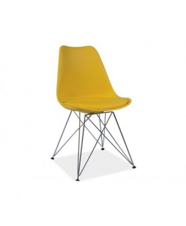 Chaise TIM style DSR avec pieds métal Chaise TIM style DSR avec pieds métal