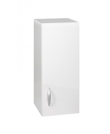 Meuble cuisine haut 1 porte 30cm OXANE blanc