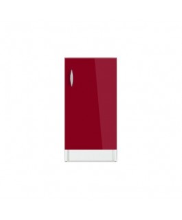 Meuble bas 1 porte 40cm OXANE bordeaux