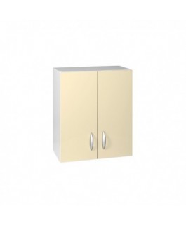 Meuble haut 2 portes 80cm OXANE crème