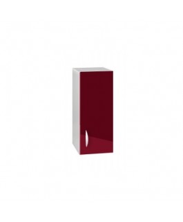 Meuble cuisine haut 1 porte 30cm OXANE bordeaux