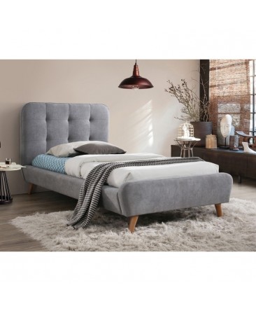 Lit scandinave TIFFANY gris Lit scandinave TIFFANY gris
