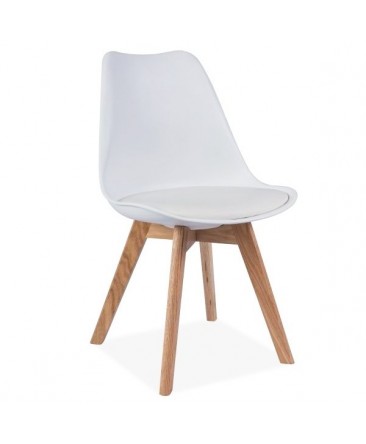 Chaise eames blanc scandinave Chaise eames blanc scandinave