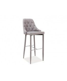 Tabouret de bar TRIX en tissu