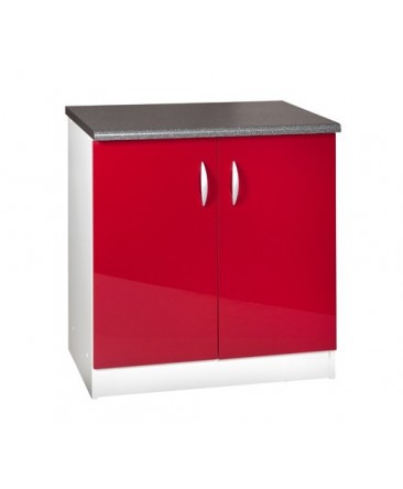 Élément sous-évier 2 portes 80cm Élément sous-évier 2 portes 80cm