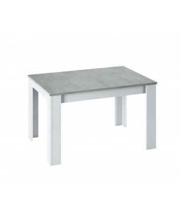table extensible 140 à 190 cm gris blanc kenda table extensible 140 à 190 cm gris blanc kenda