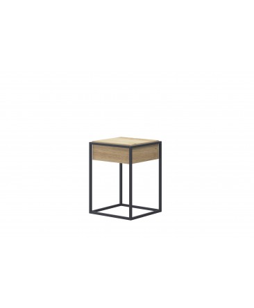 table basse 40 cm design pas cher bois/métal enjoy table basse 40 cm design pas cher bois/métal enjoy