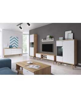 meuble TV 160 cm scandinave primo