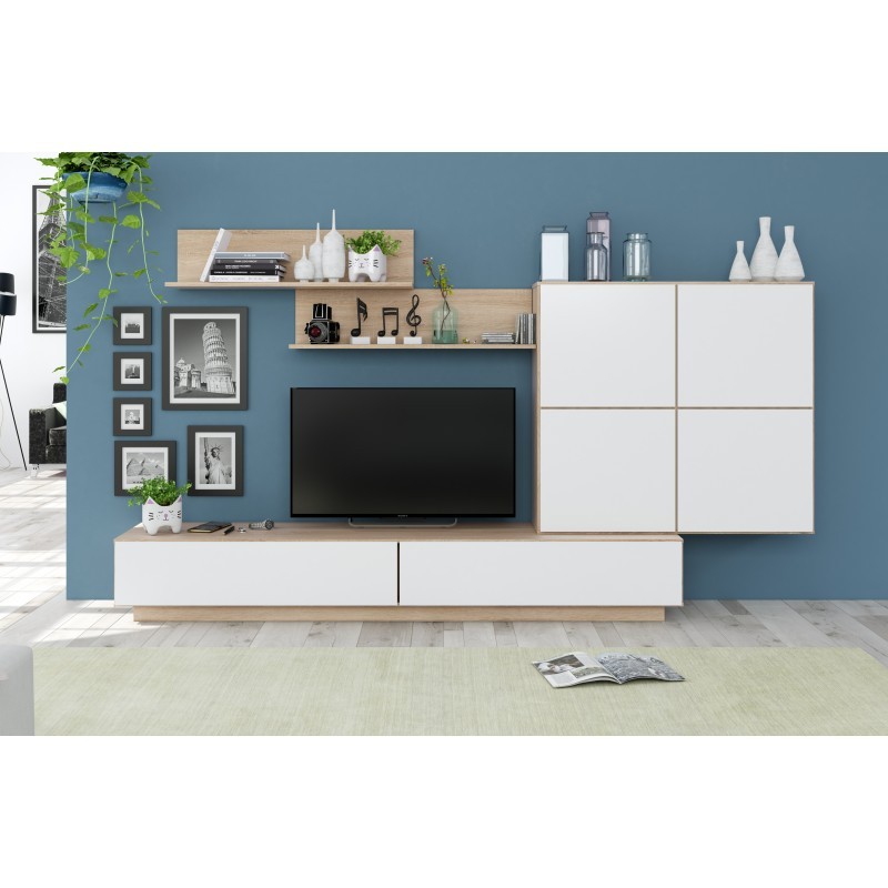 ensemble meuble télé blanc lou ensemble meuble télé blanc lou