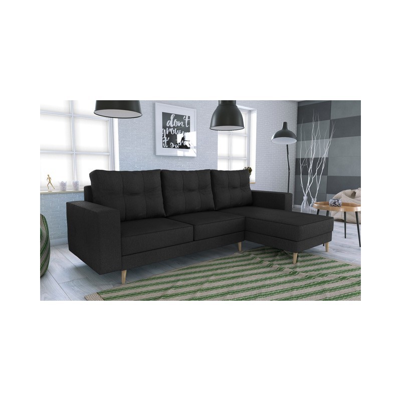 canapé d'angle scandinave reversible 4 places en tissu holia canapé d'angle scandinave reversible 4 places en tissu holia
