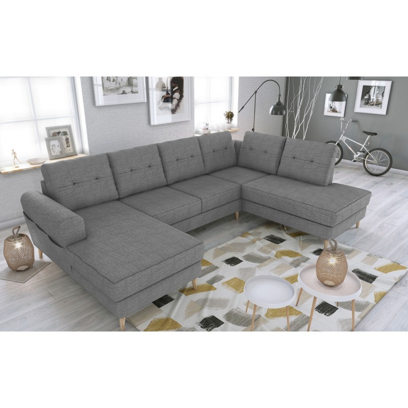 canapé scandinave panoramique convertible scandinave pied bois ontario II canapé scandinave panoramique convertible scandinave pied bois ontario II