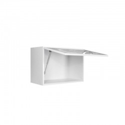 Meuble capot 1 porte 50cm blanc