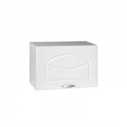 Meuble capot 1 porte 50cm blanc